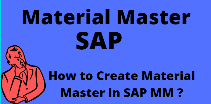 How to create material Master in SAP