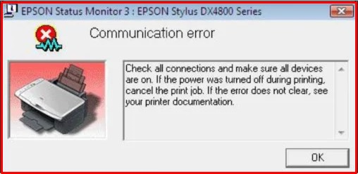 Fix Epson Printer Error Communication Error In Printer 0771
