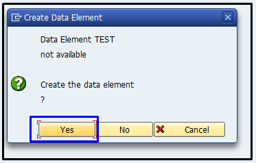 Creating Data Elements. 