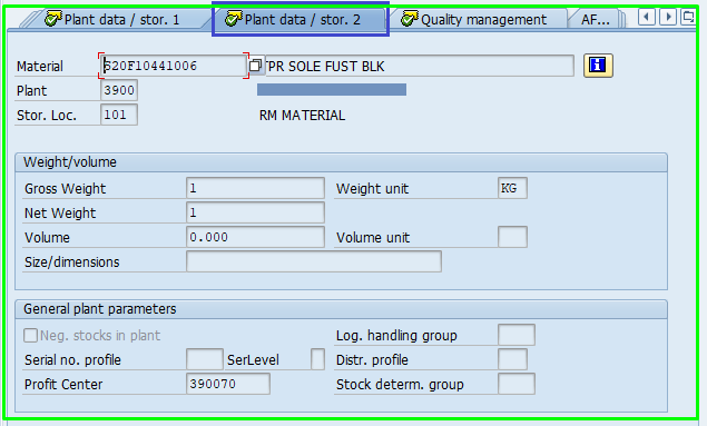 Plant Data/ Storage View 2 in SAP MM
Material Master in SAP। SAP Material Master Views।