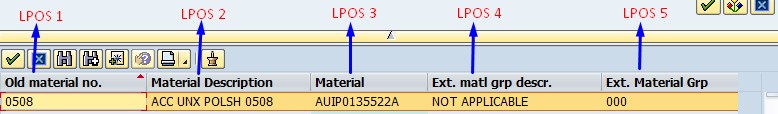 LPos and SPos in search help in SAP ABAP