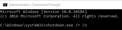Command Prompt Safe Mode