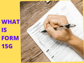How to fill form 15G