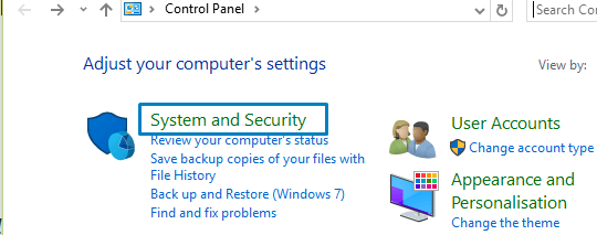 How to disable firewall windows 10