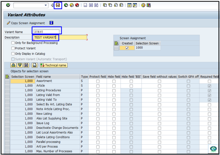 what-is-variant-in-sap-background-jobs-how-to-create-variant-in-sap-se38-tcode-in-sap-e-infonet